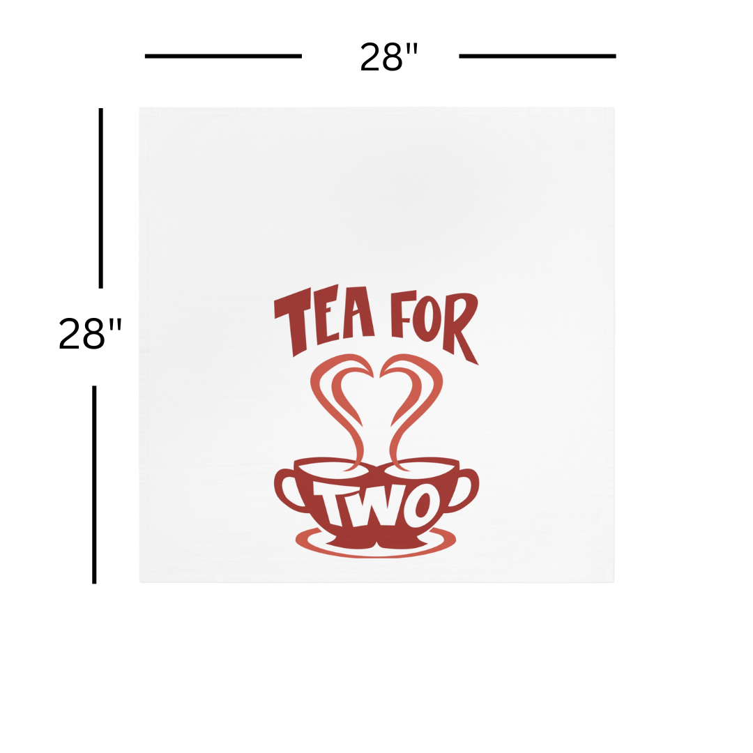 Tea Towel | Music-Inspired Kitchen Towel - Tea for Two