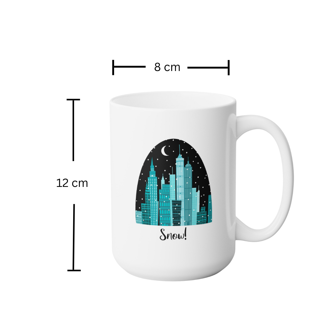Coffee mug "Snow"