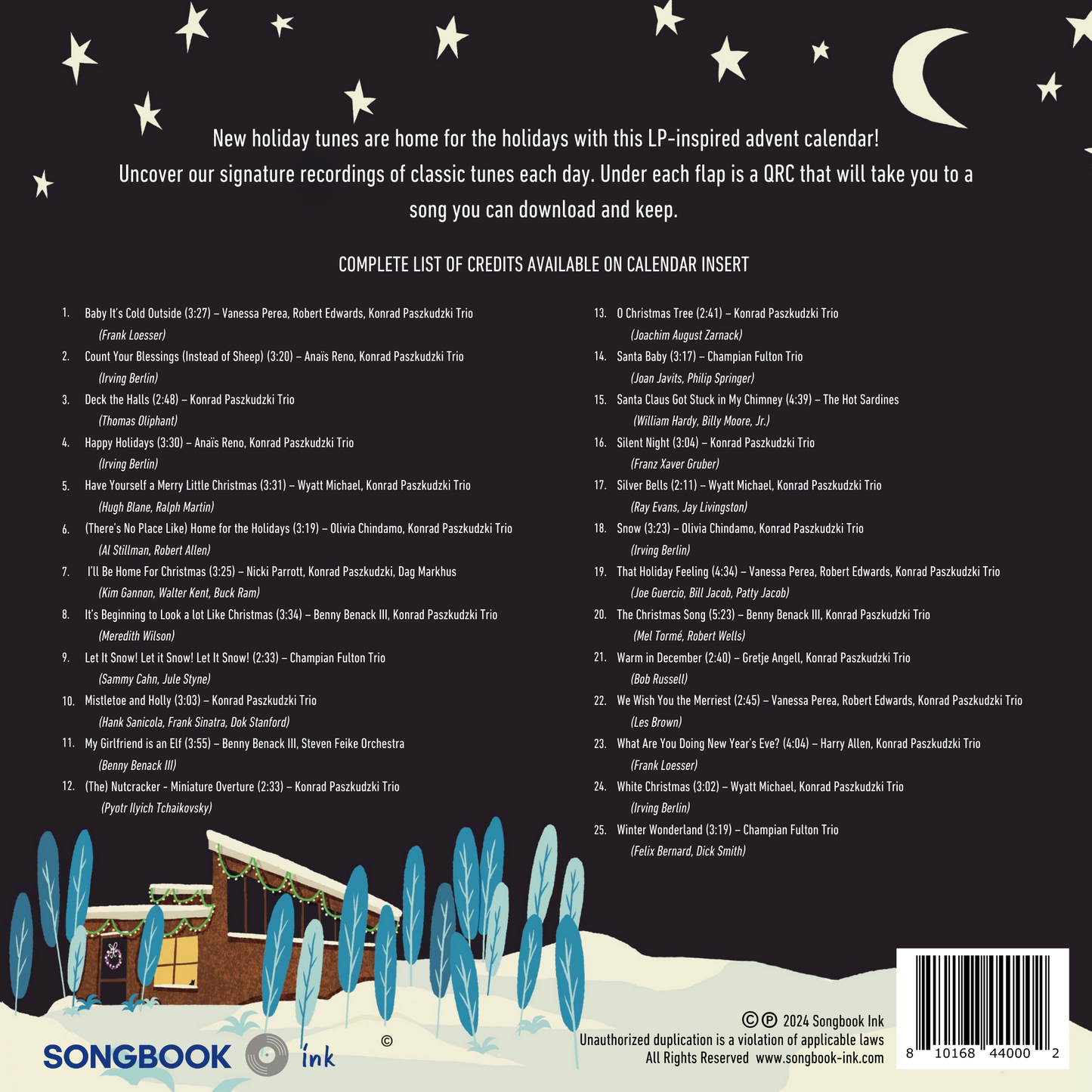 A Swingin' Christmas Countdown Advent Calendar