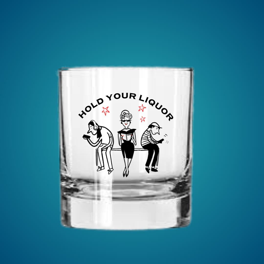 COMING THIS FALL: Hold Your Liquor cocktail glass