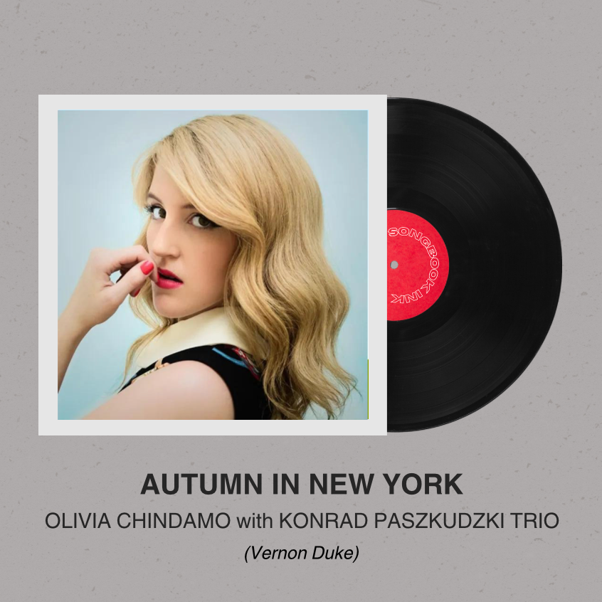 Stemless wine glass "Autumn in New York"