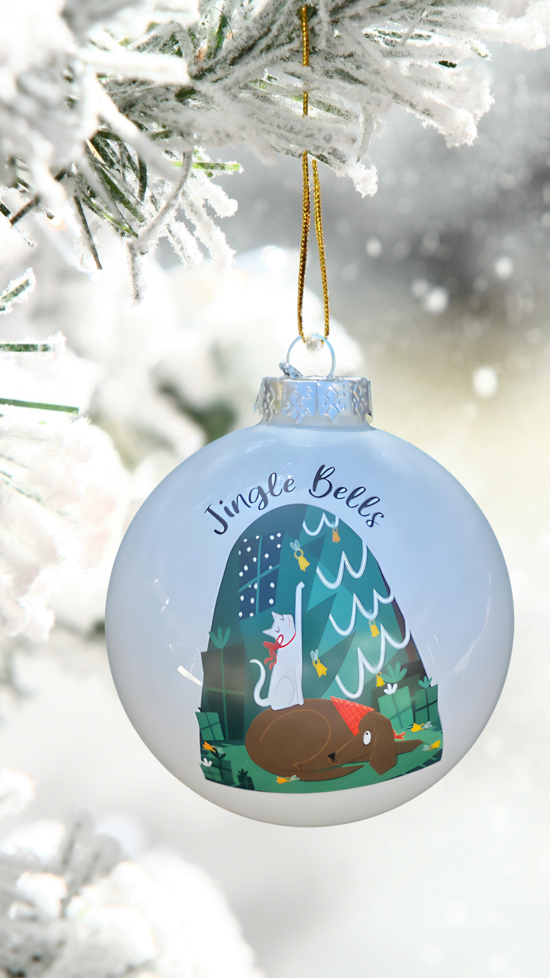 Tree ornament "Jingle Bells"