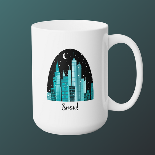 Coffee mug  "Snow"