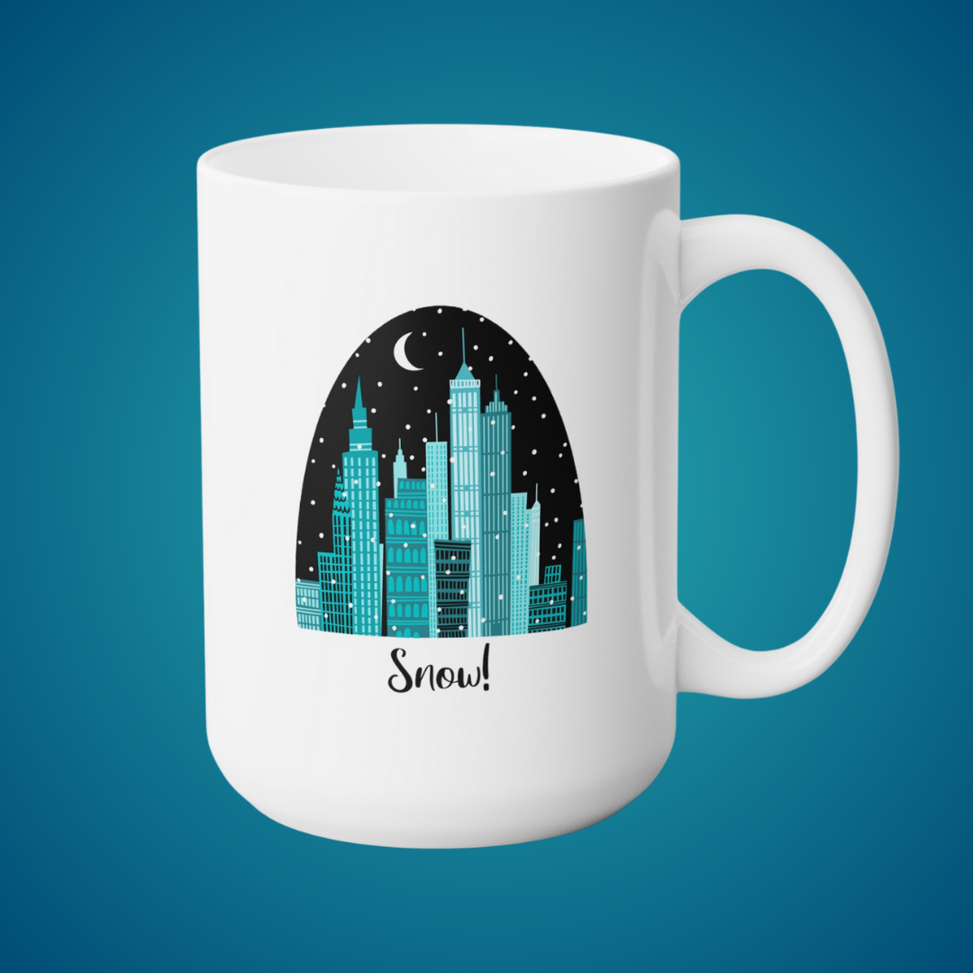 Coffee mug  "Snow"