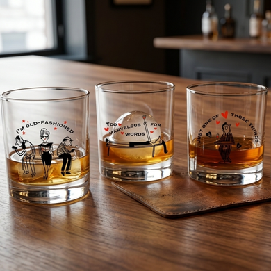Too Marvelous for Words Cocktail Glass | Music Inspired Barware Gift