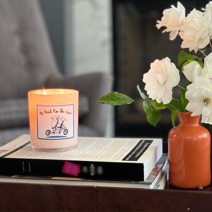 "It Had To Be Ewe” Vanilla Candle * a whimsical music-Inspired gift