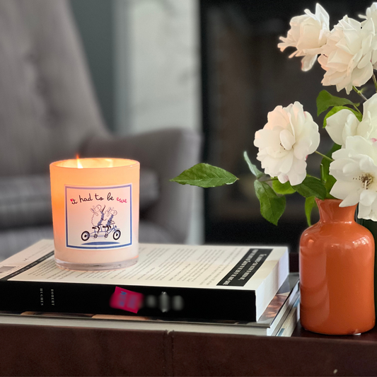 "It Had To Be Ewe” Vanilla Candle * a whimsical music-Inspired gift