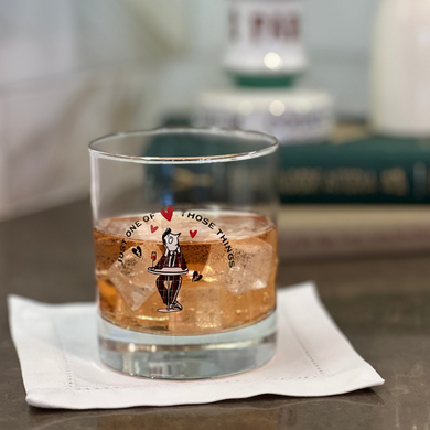 Just One of Those Things Cocktail Glass | Music Inspired Barware Gift