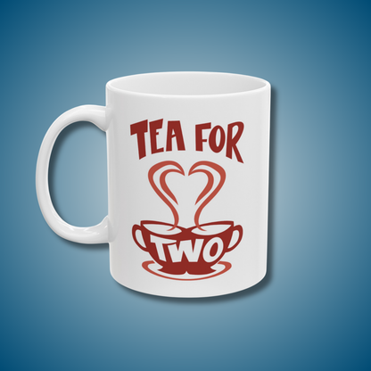 Tea for Two Mug | Music-Inspired Ceramic Mug | Songbook Ink