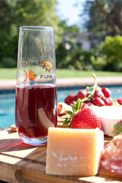 Stemless champagne flutes - Let's Do It