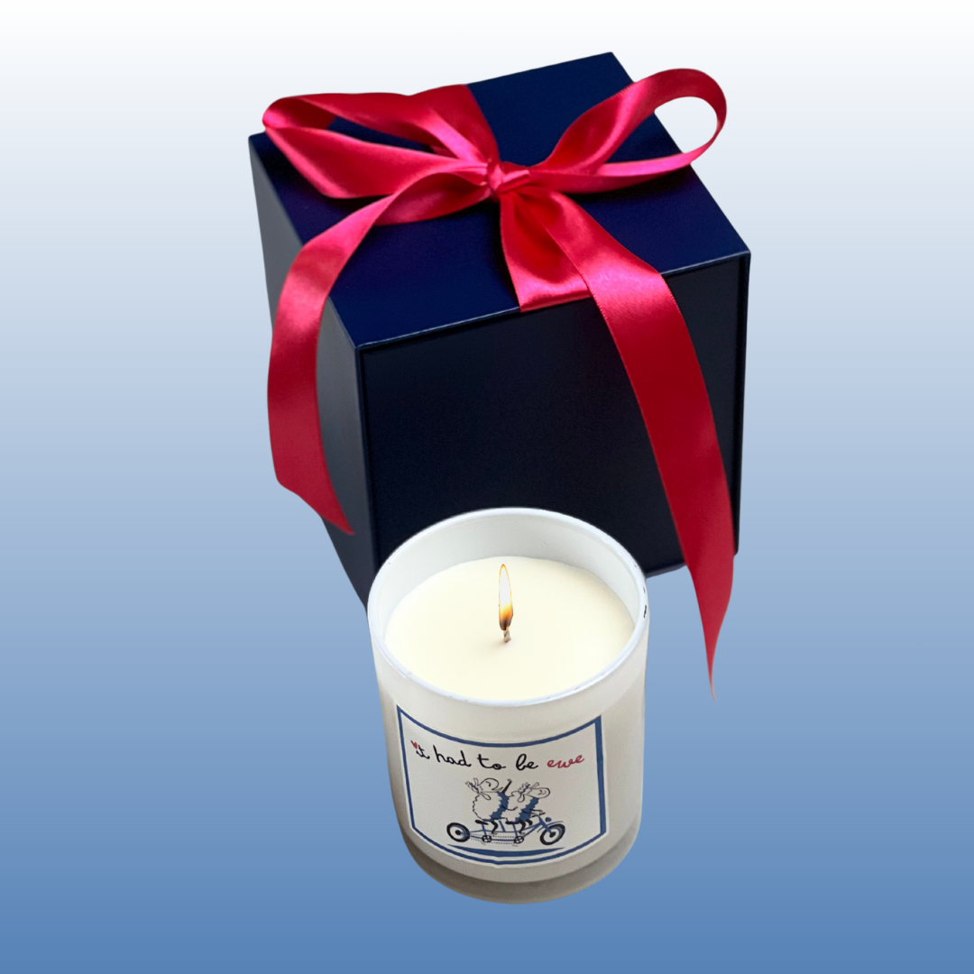 "It Had To Be Ewe” Vanilla Candle * a whimsical music-Inspired gift