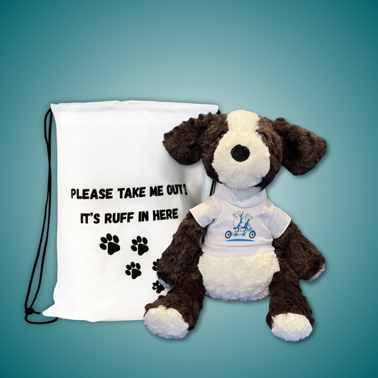 Gershwin Plush Dog | a music-inspired stuffed animal for music lovers - "It Had To be You"