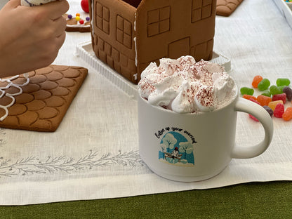 Stackable Coffee Mugs for Music Lovers | Songbook Ink "Come In From The Cold" collection
