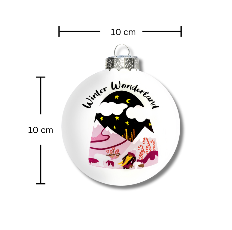 Tree ornament  "Winter Wonderland"