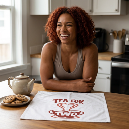 Tea Towel | Music-Inspired Kitchen Towel - Tea for Two