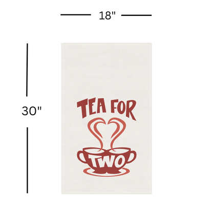 Tea Towel | Music-Inspired Kitchen Towel - Tea for Two