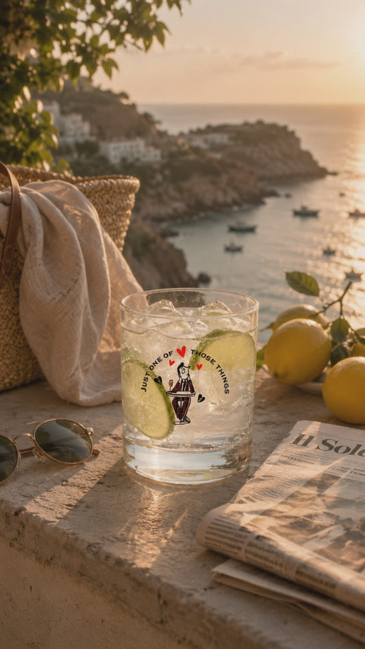 Just One of Those Things Cocktail Glass | Music Inspired Barware Gift