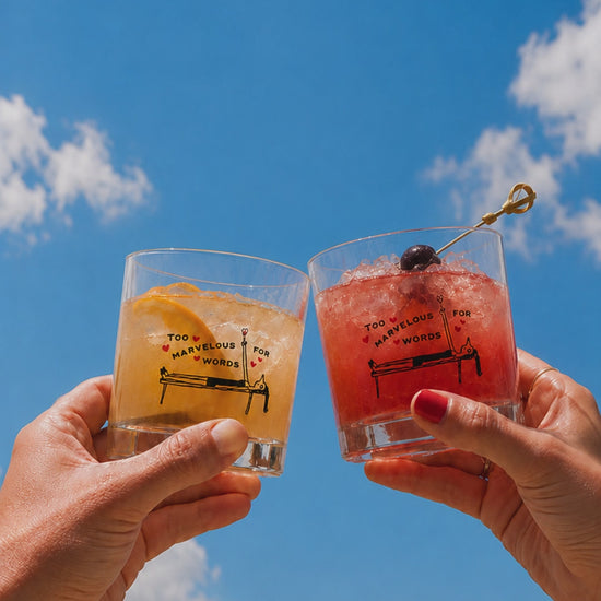 Too Marvelous For Words cocktail glass video