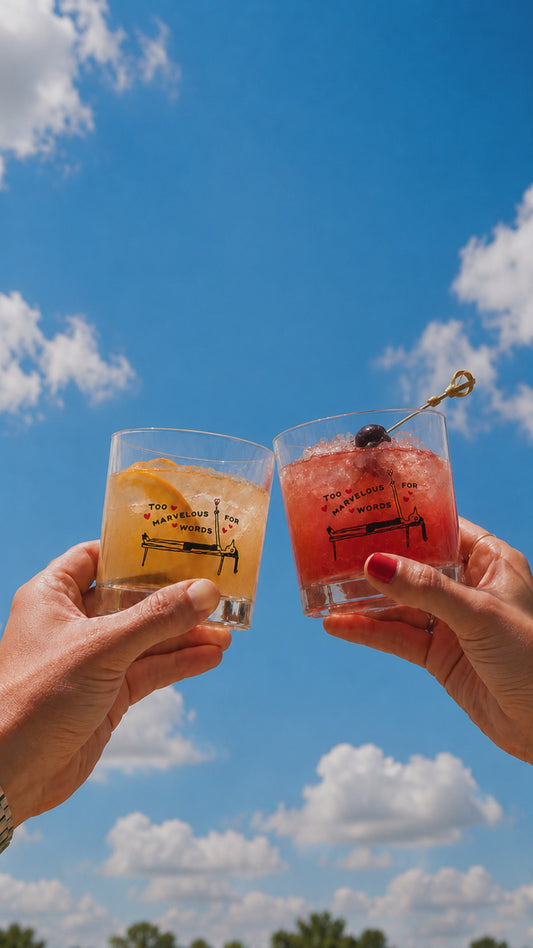 Too Marvelous For Words cocktail glass video